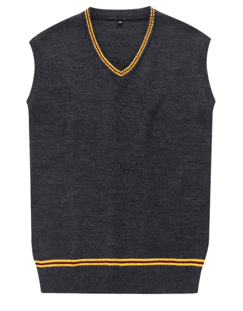 GOLDSTITCH Cosplay Costumes Mens Womens Fall and Winter Sweater Cardigan Vest Waistcoat - Image 1